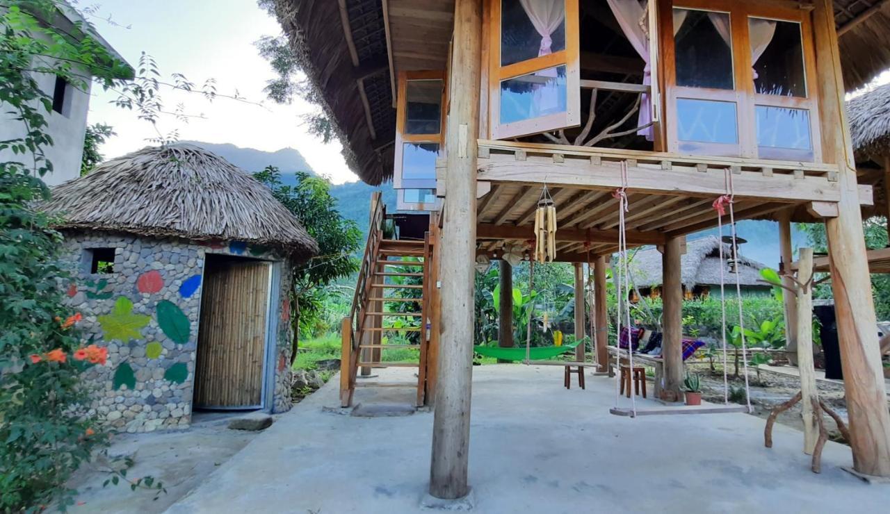 Xoi Farmstay - Eco Homestay Luc Yen Yen Bai Buitenkant foto